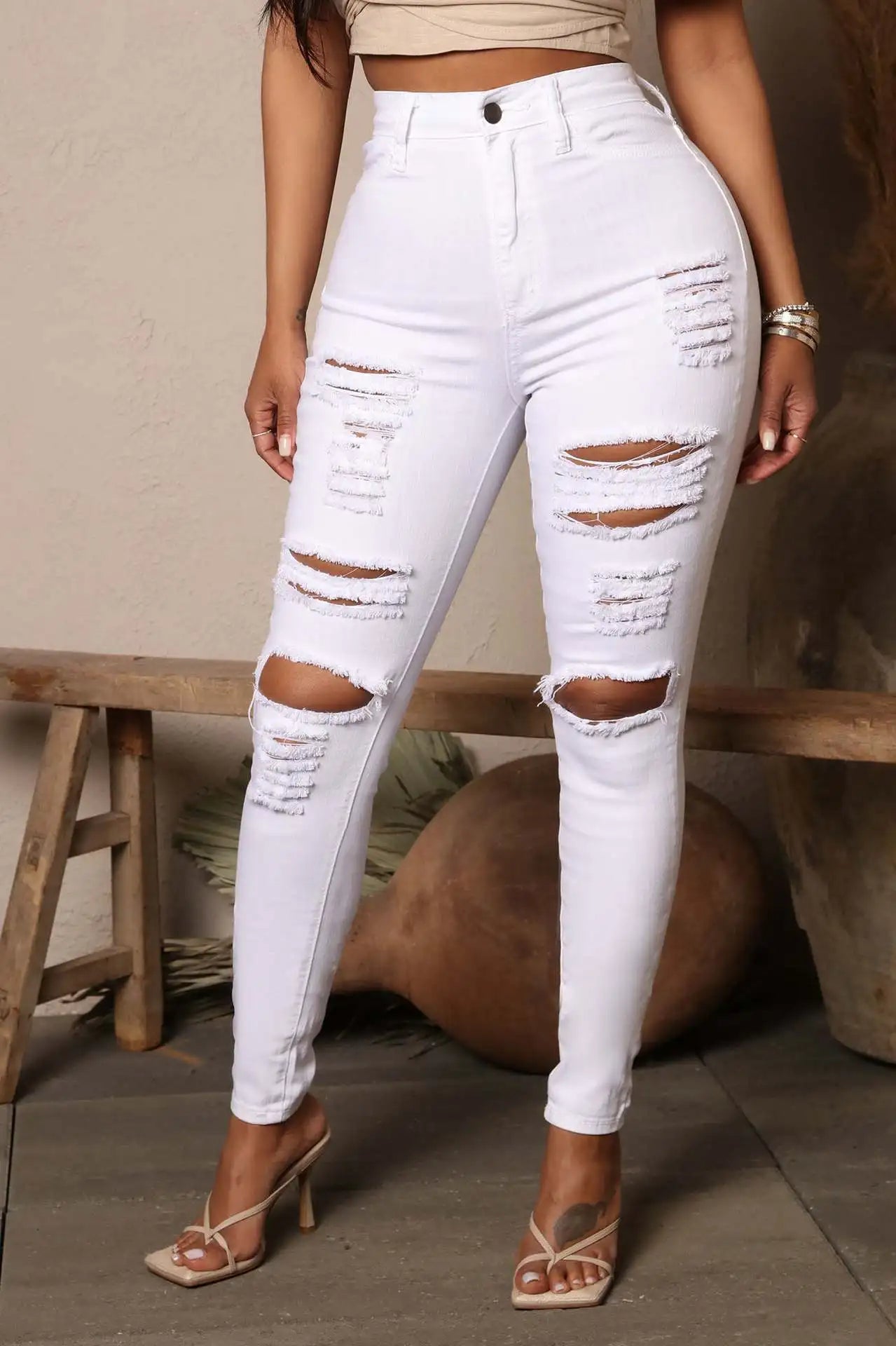 Skinny Stretch Denim Jeans