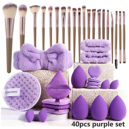 40pc Makeup Tool Set