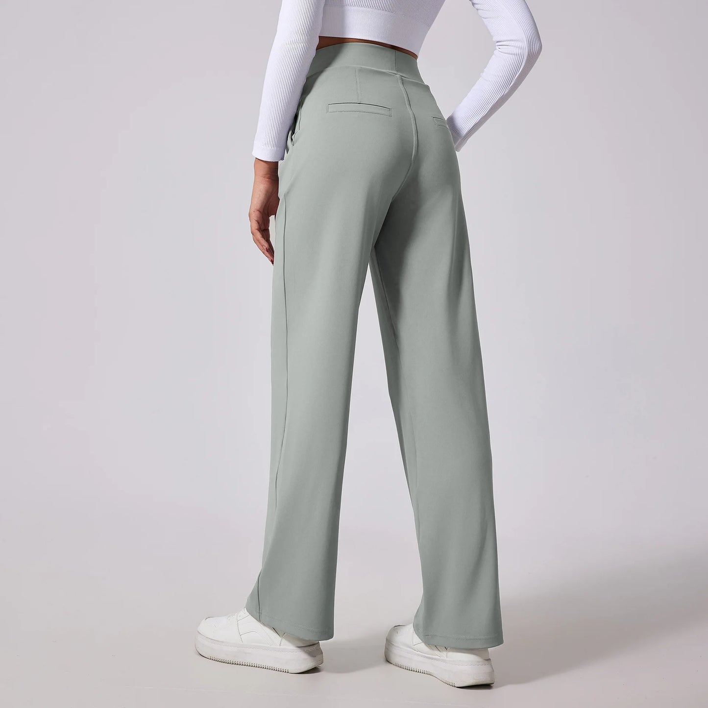 High Waist Yoga Work Pants