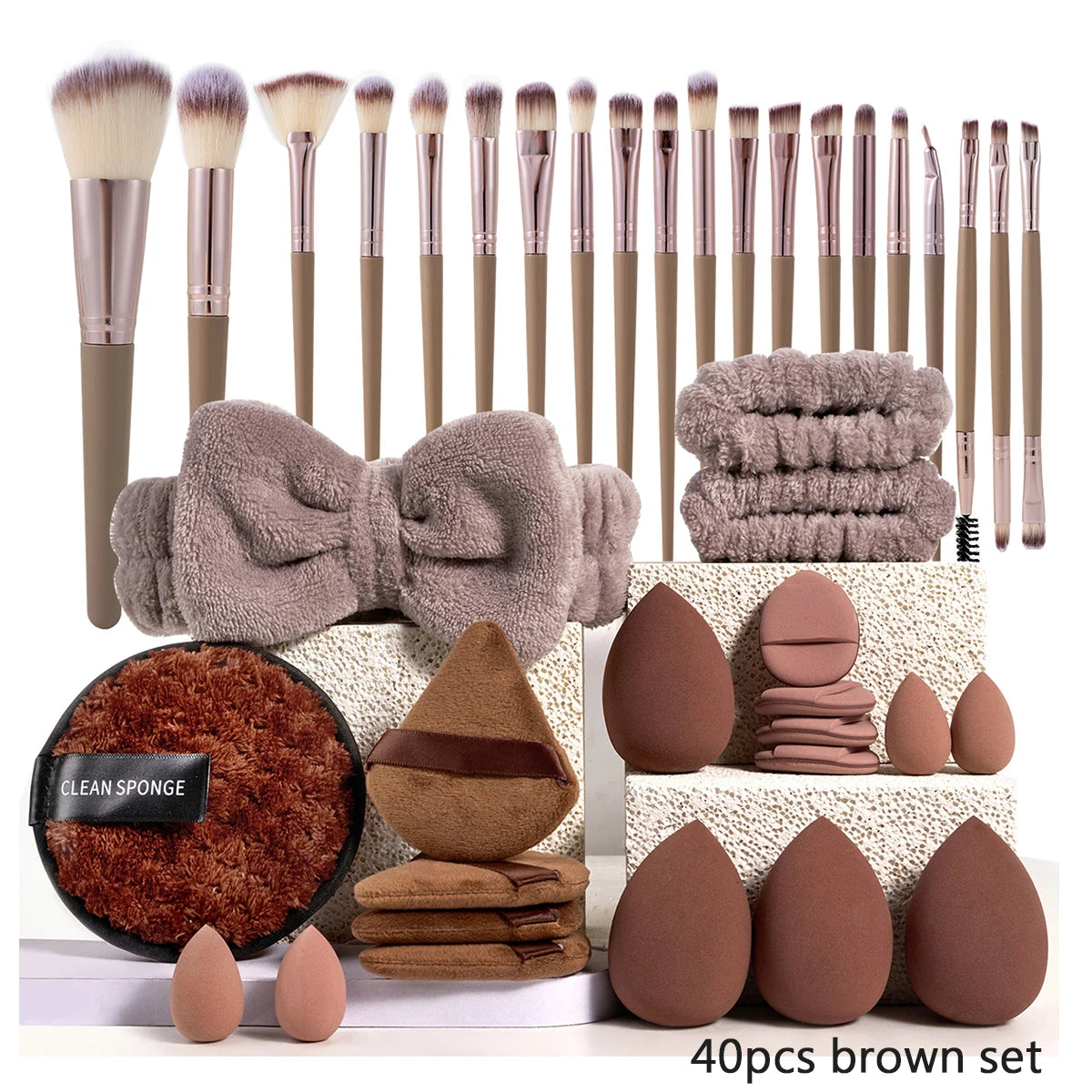 40pc Makeup Tool Set