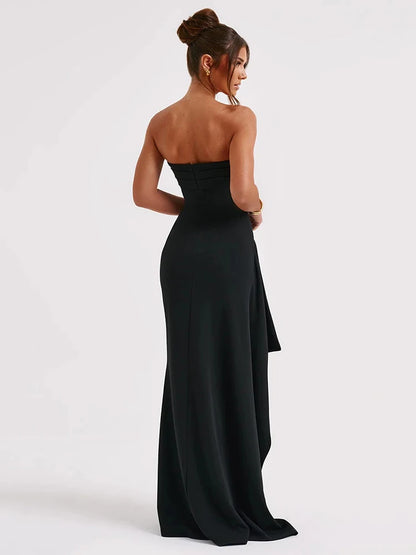 Marie Slit Maxi Dress