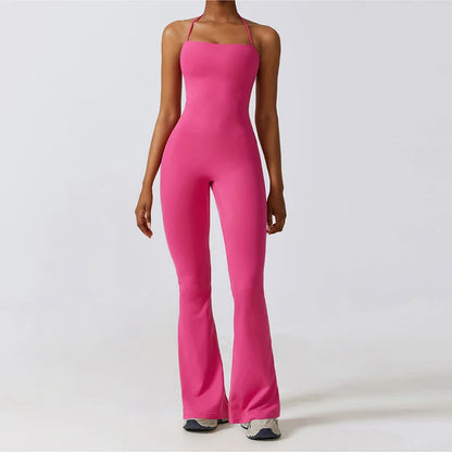 One-Piece Sleeveless Yoga Suit