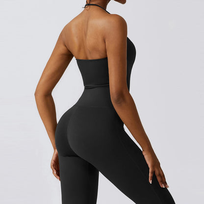 One-Piece Sleeveless Yoga Suit