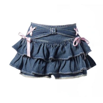 Mini Denim Skirt